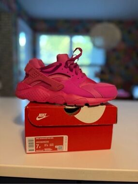 Nike Kids Huarache Run - Hot Pink